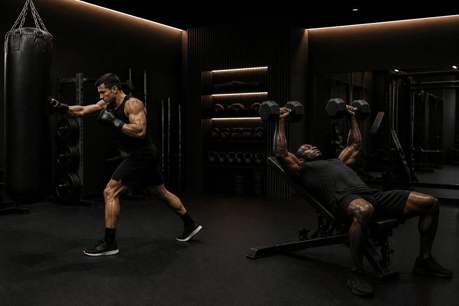 Bootcamp boxing and strength training at DON ATHLETICS STUDIO in Rabat