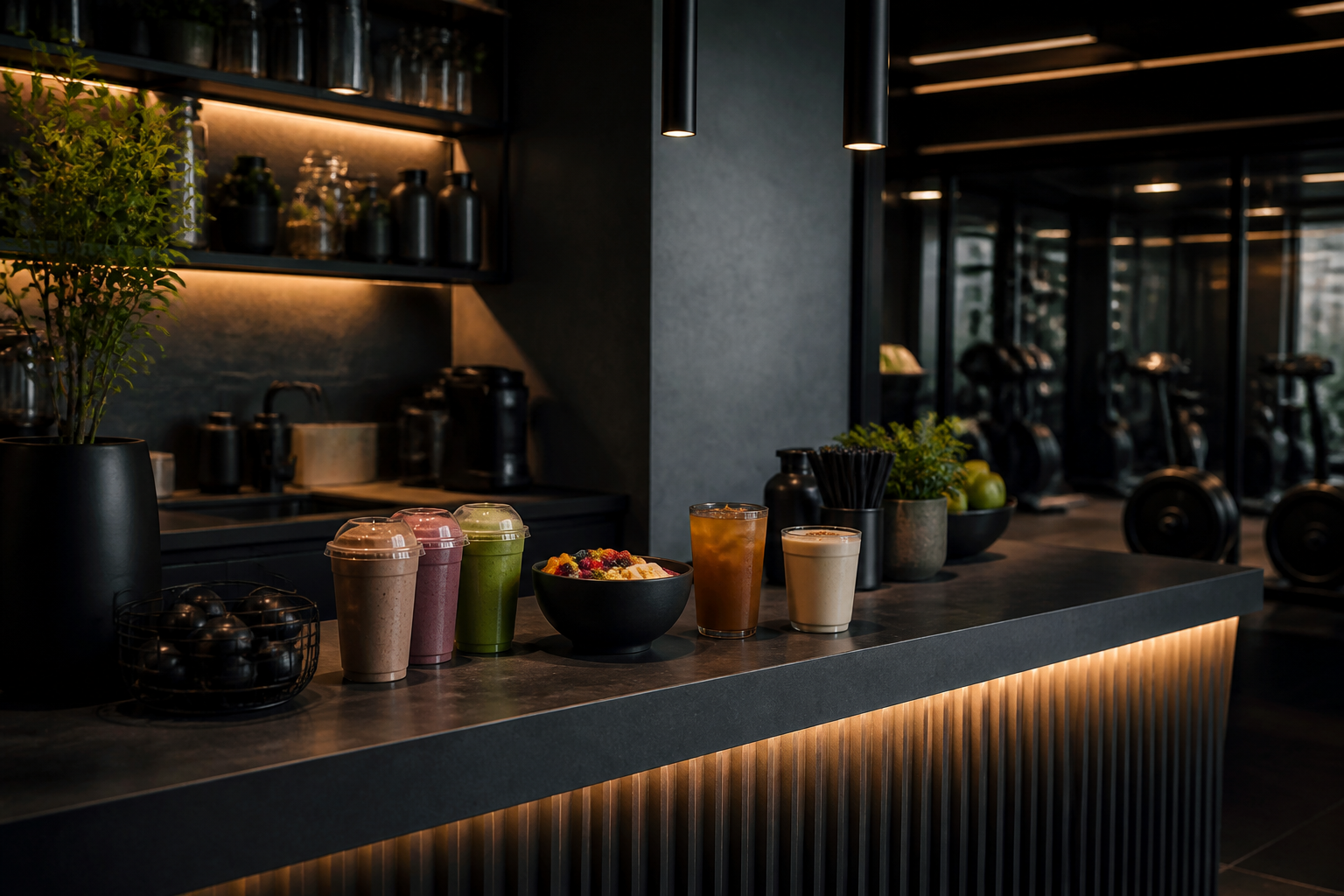 DON Café bar at DON ATHLETICS STUDIO in Rabat